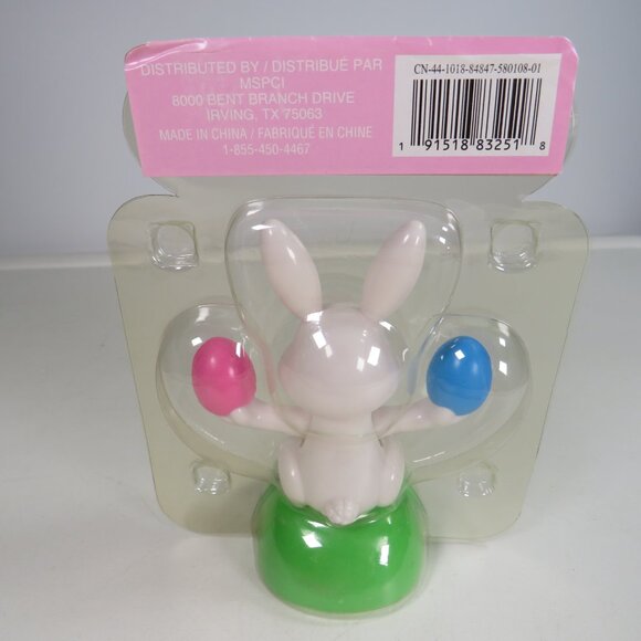 Easter Bunny Rabbit Solar Dancer in org. packaging - Picture 3 of 5